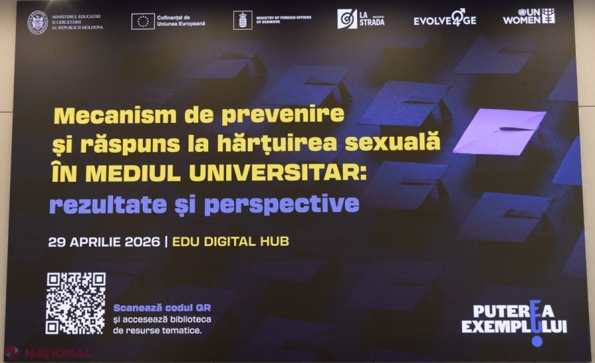 Universitățile din Republica Moldova introduc mecanism național de toleranță zero față de hărțuirea sexuală în mediul academic