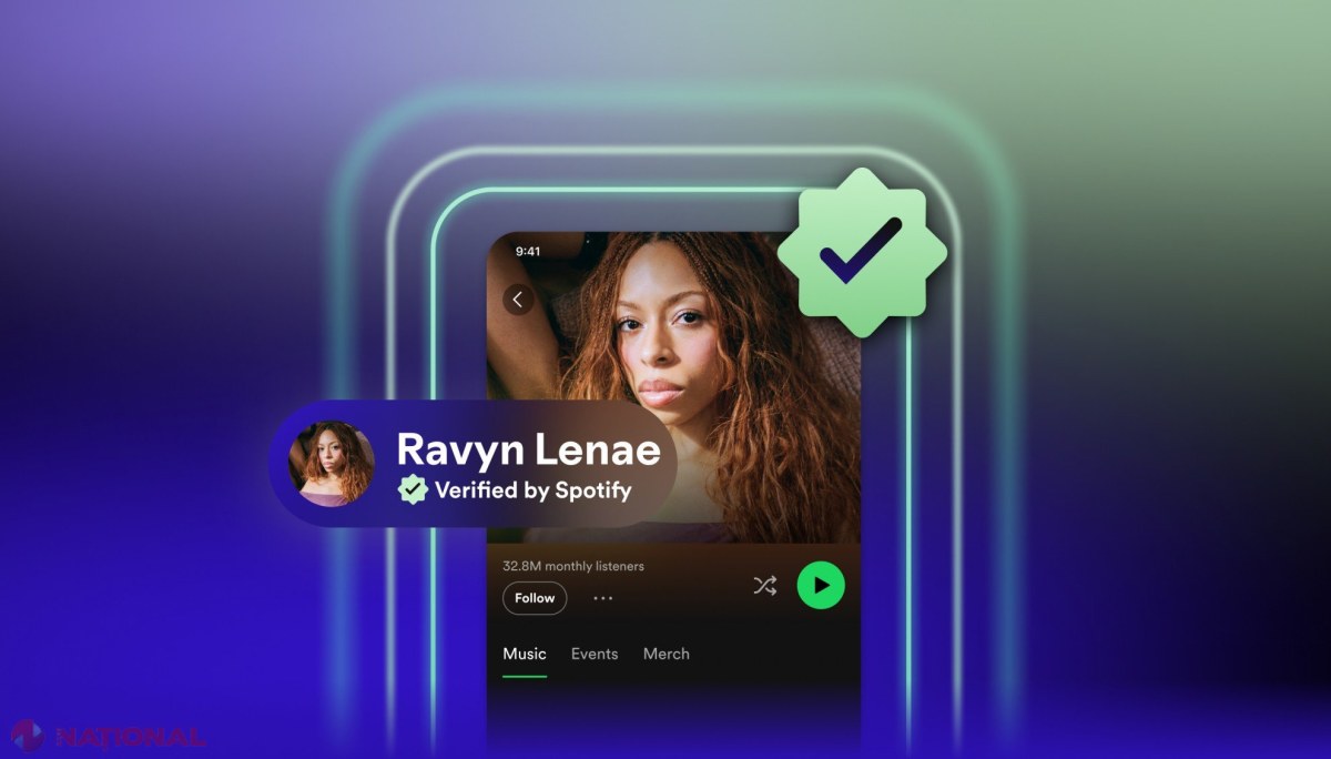 Spotify introduce badge „Verified by Spotify” pentru a diferenția artiștii umani de cei generați de AI