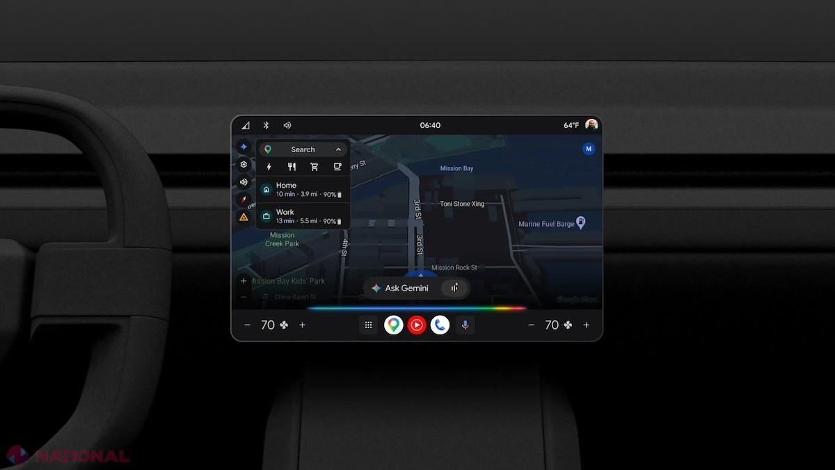 Google aduce asistentul AI Gemini pe milioane de mașini cu Google integrat, inclusiv modele mai vechi prin actualizări de software