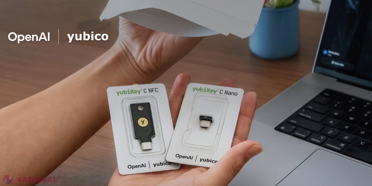 OpenAI lansează Advanced Account Security pentru ChatGPT, cu chei fizice YubiKey împotriva atacurilor de tip phishing