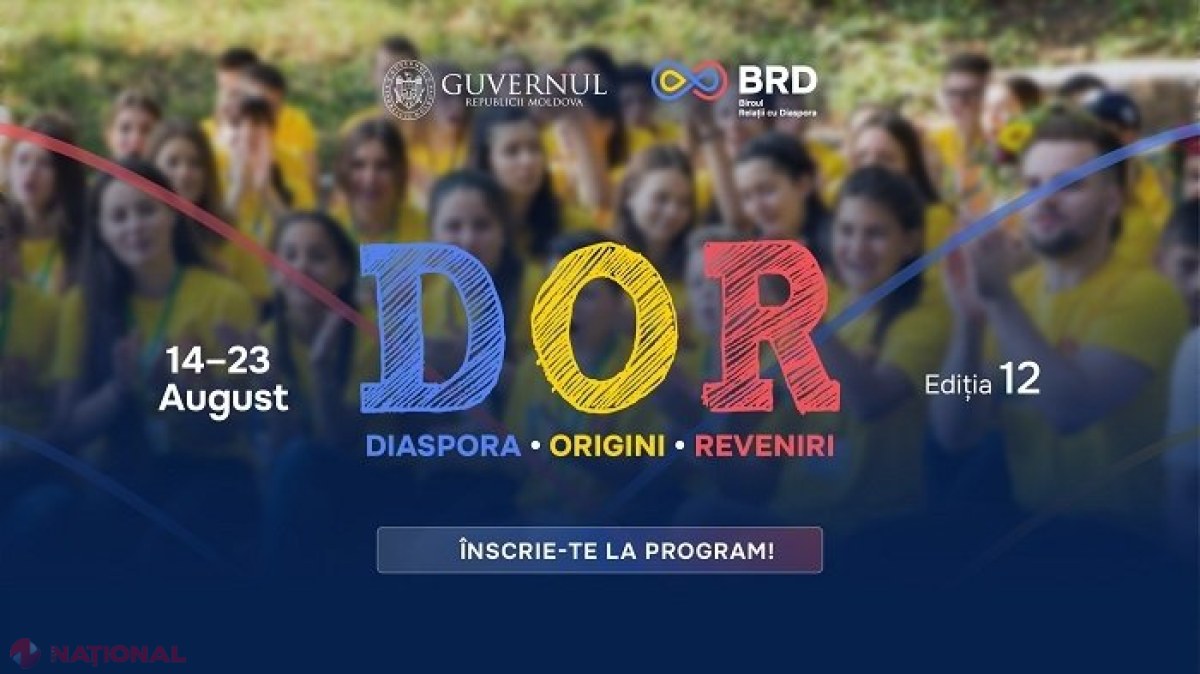 Copiii moldovenilor din diasporă, invitați să participe la Programul DOR: Ce condiții trebuie să îndeplinească doritorii de a participa la o tabără de vară gratuită în R. Moldova 