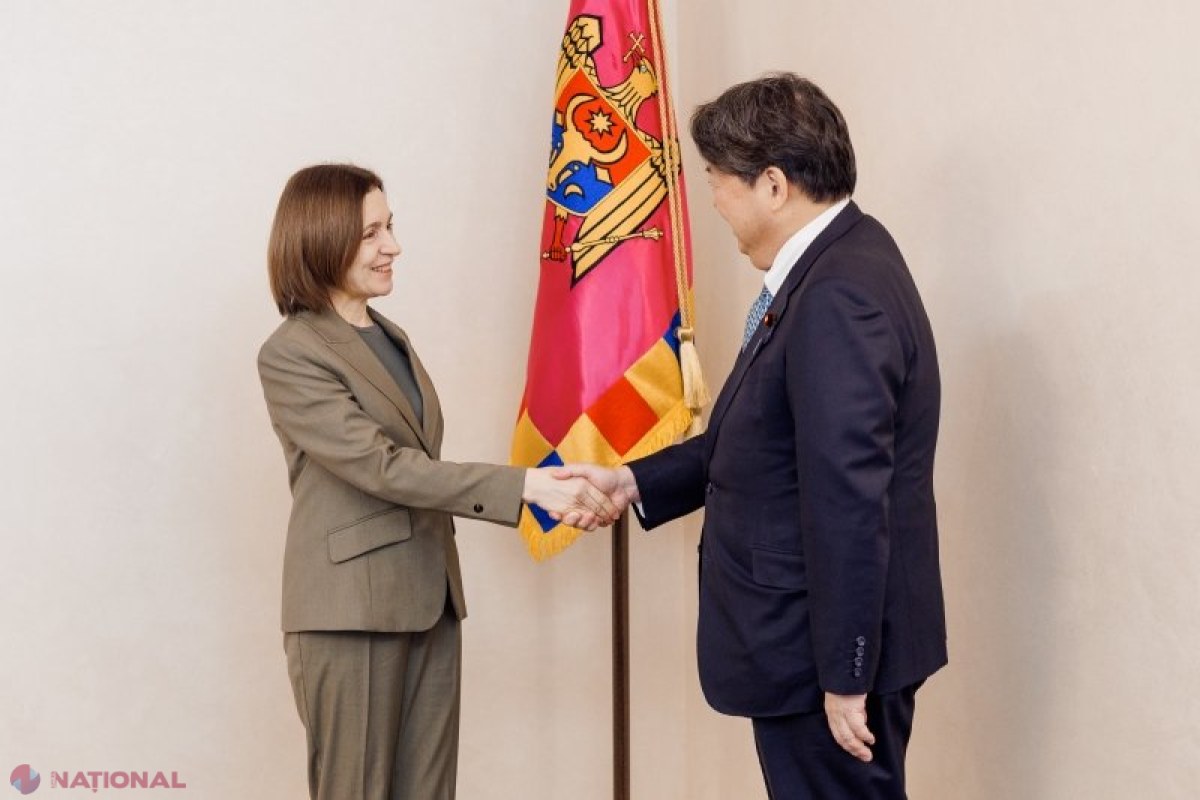 Maia Sandu discută la Chișinău cu ministrul japonez Hayashi despre cooperare bilaterală, securitate și transformare digitală