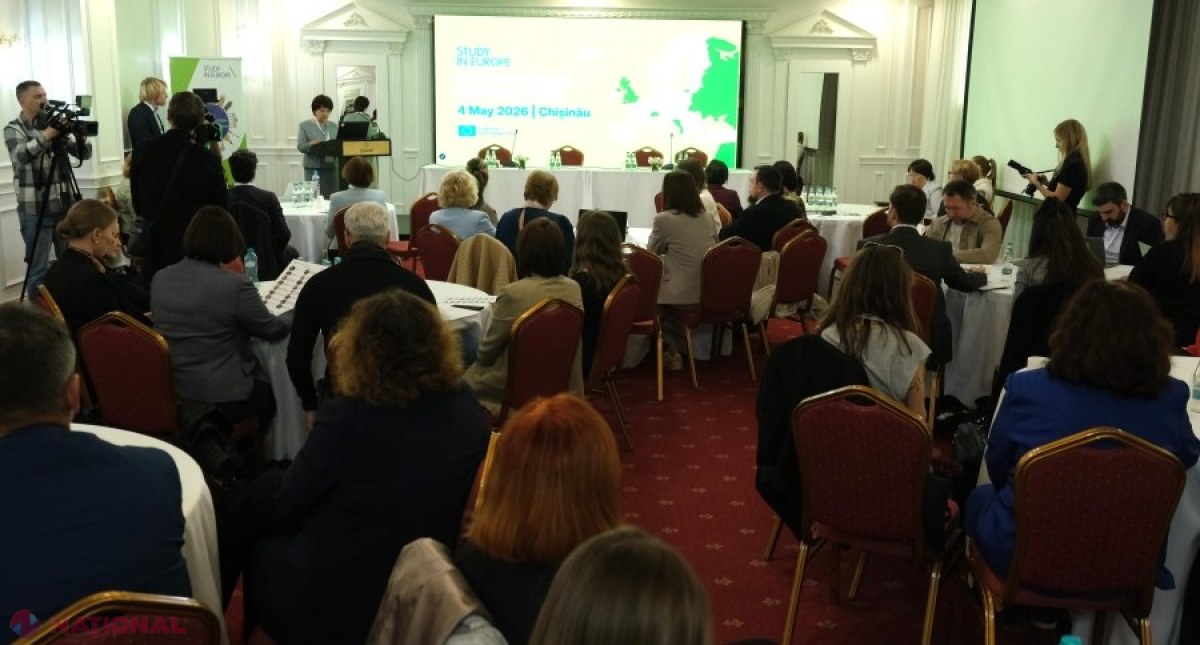 Republica Moldova găzduiește pentru prima dată seria de evenimente „Study in Europe”, pentru integrarea în Spațiul European al Învățământului Superior