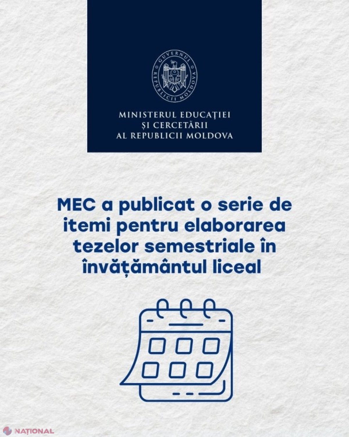 MEC lansează seturi standardizate de itemi pentru tezele semestriale la liceu, pentru reducerea birocrației și evaluare unitară la nivel național