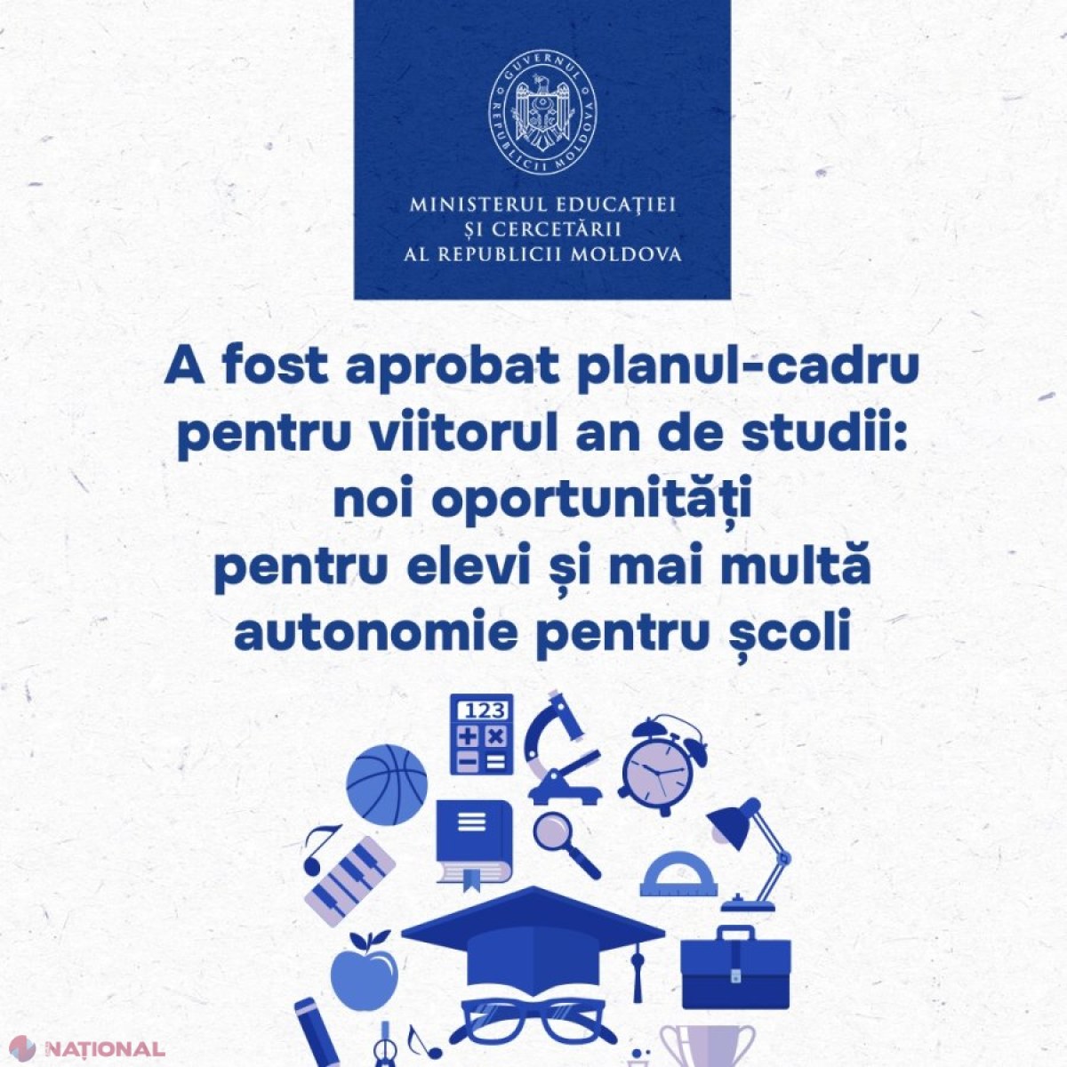 MEC schimbă regulile pentru anul de studii 2026-2027: plan-cadru actualizat, mai multă flexibilitate pentru elevi și autonomie sporită pentru școli