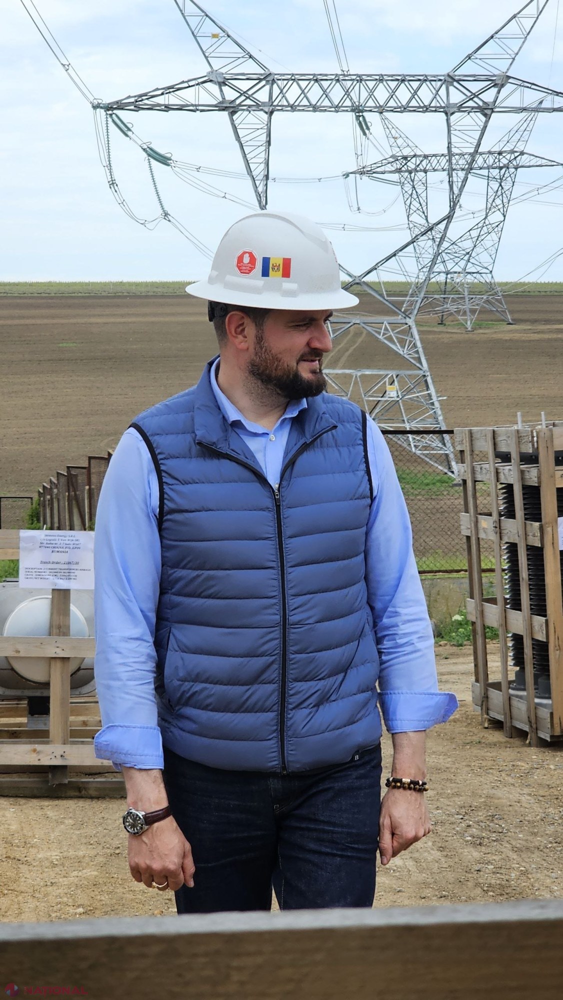 Ministrul Energiei anunță finalizarea până la sfârșitul lui mai a lucrărilor la linia electrică Vulcănești–Chișinău, „coloana vertebrală” a securității energetice a Republicii Moldova