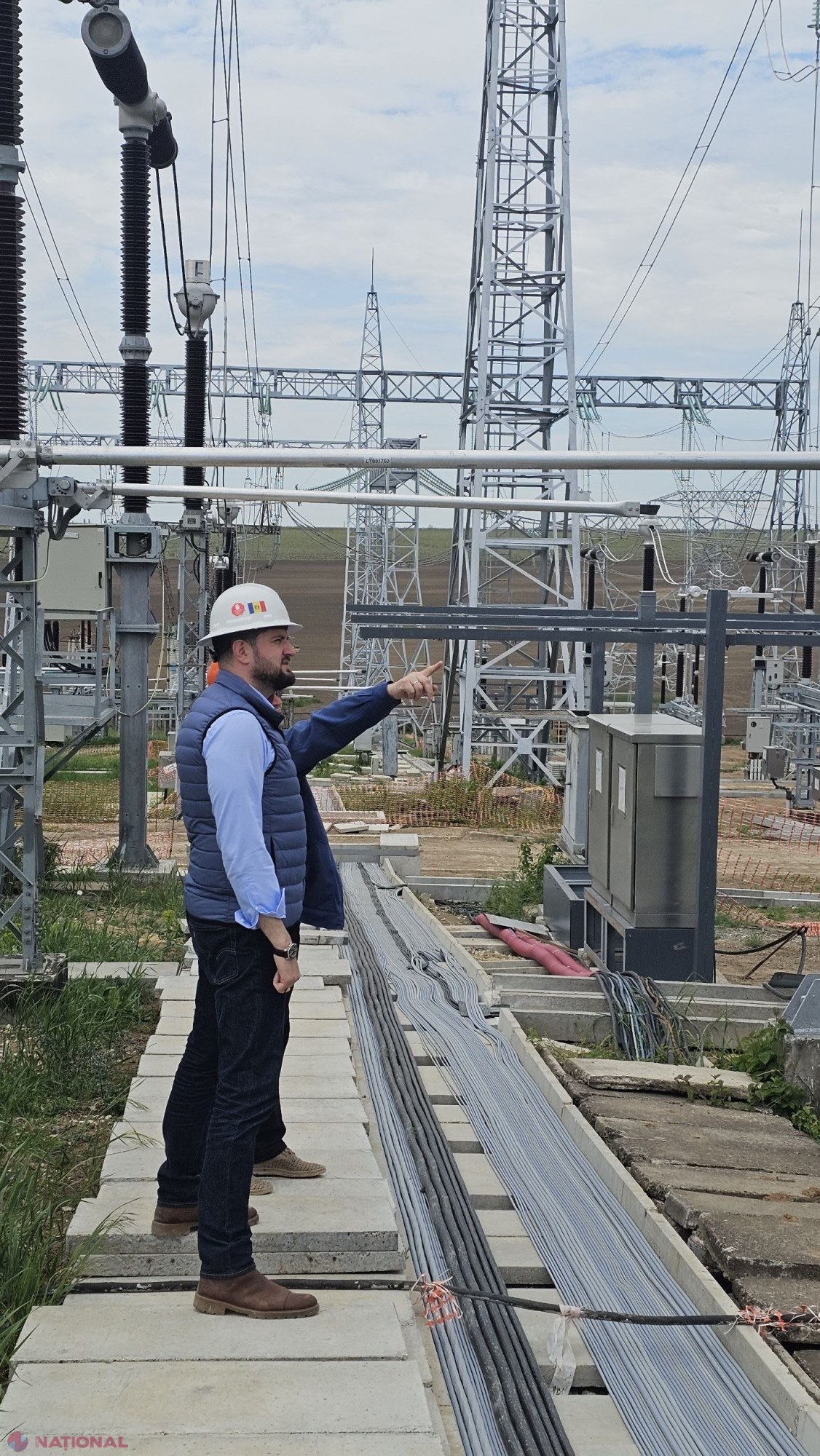 Ministrul Energiei anunță finalizarea până la sfârșitul lui mai a lucrărilor la linia electrică Vulcănești–Chișinău, „coloana vertebrală” a securității energetice a Republicii Moldova