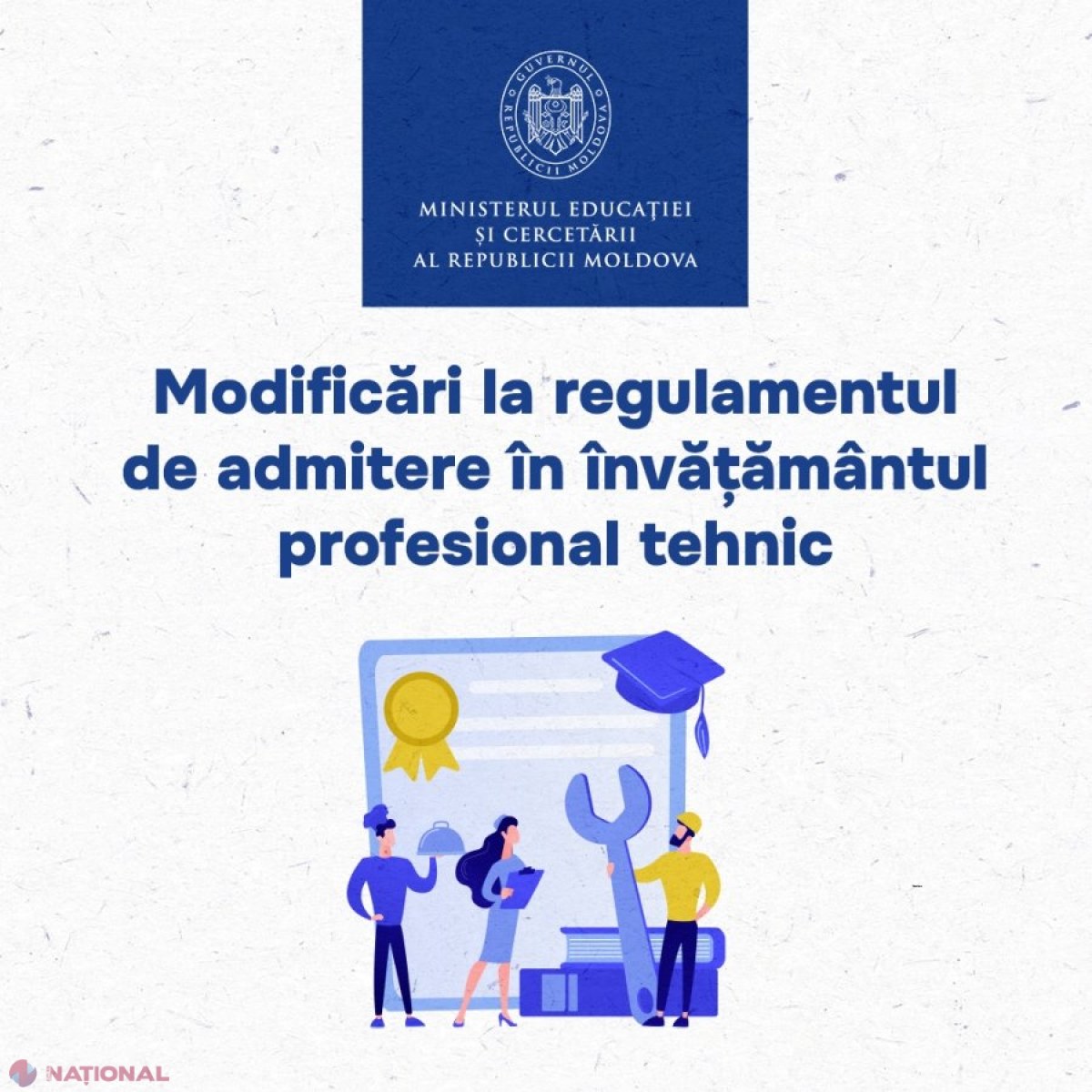 Regulamentul de admitere în învățământul profesional tehnic, schimbat din 2026: mai multe locuri bugetare pentru străini, candidați vulnerabili și elevi cu dizabilități severe