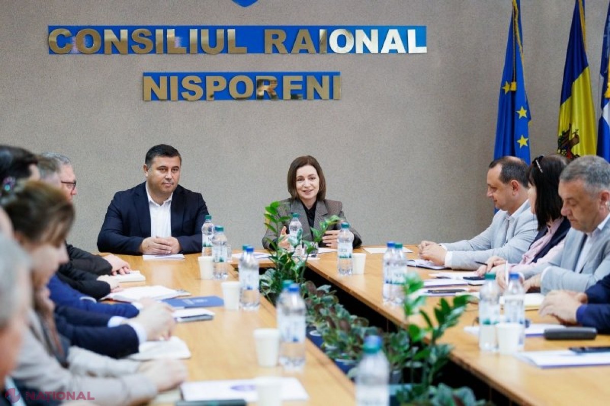 Maia Sandu, în dialog la Nisporeni despre siguranța copiilor online și reforma administrației locale