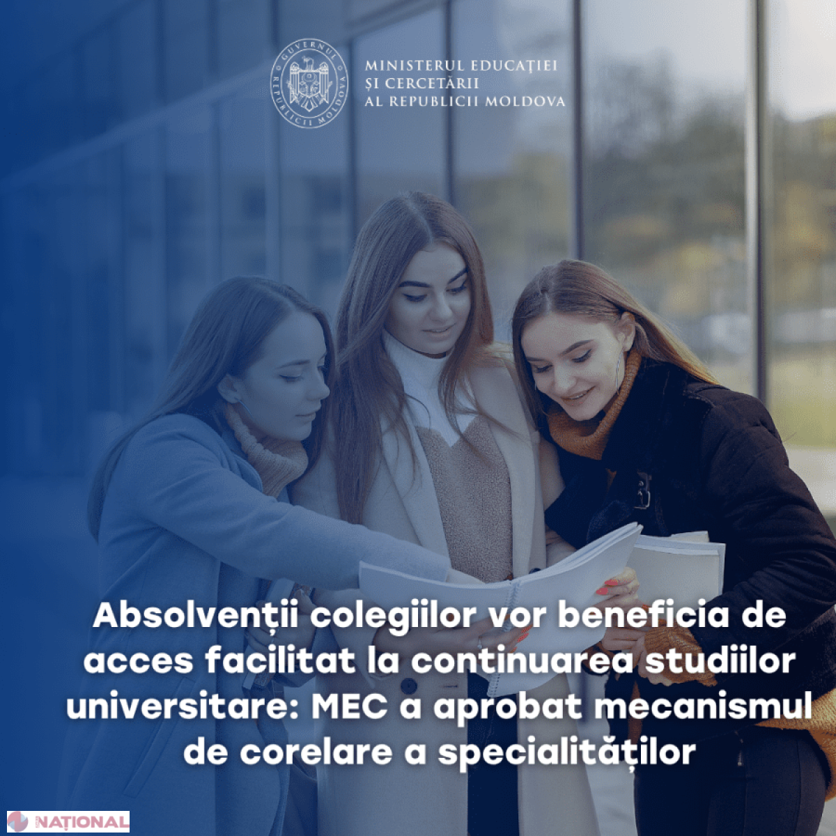 MEC deschide drumul absolvenților de colegii spre universități: credite recunoscute și traseu flexibil de continuare a studiilor