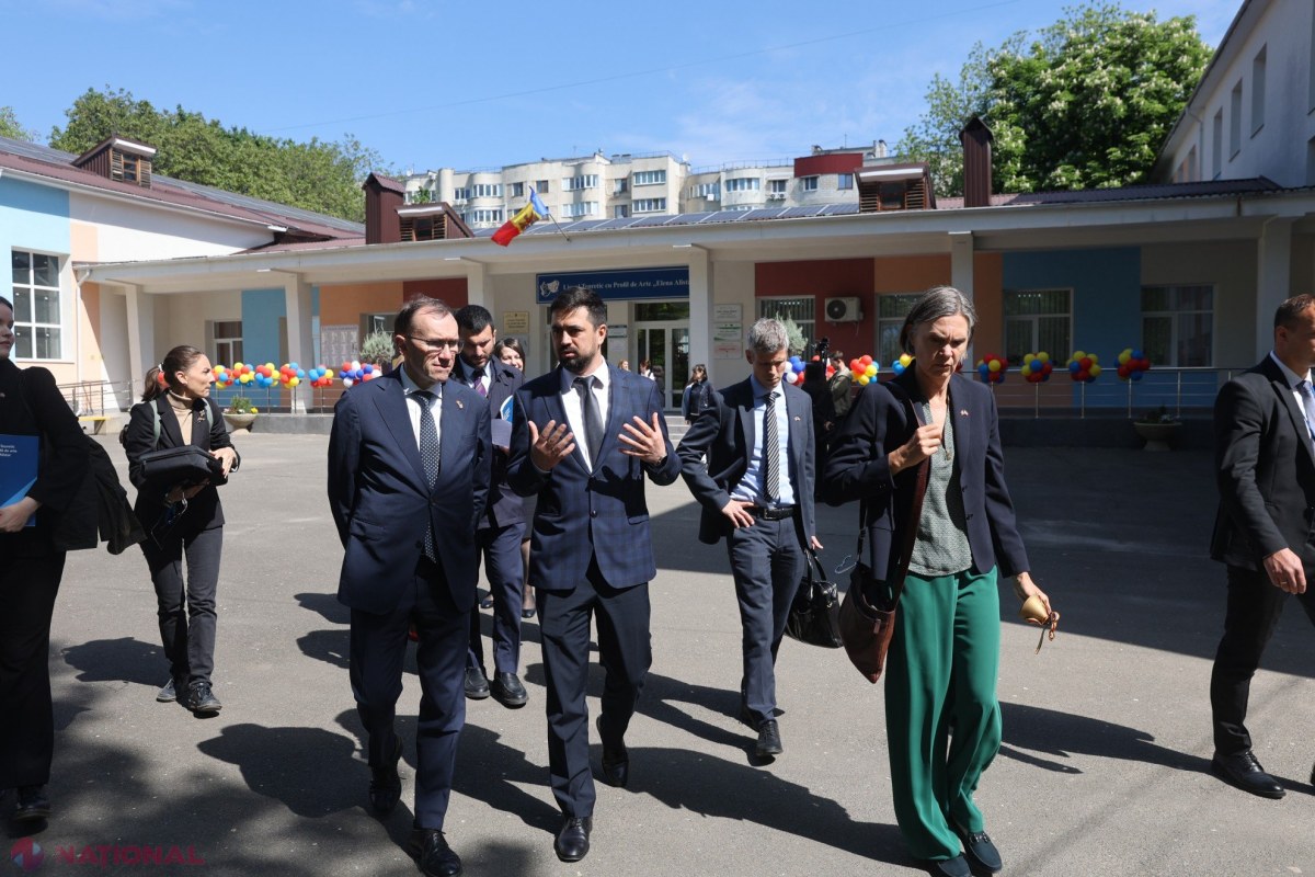 Liceul de arte „Elena Alistar” din Chișinău, modernizat energetic cu sprijinul partenerilor europeni și al Regatului Norvegiei