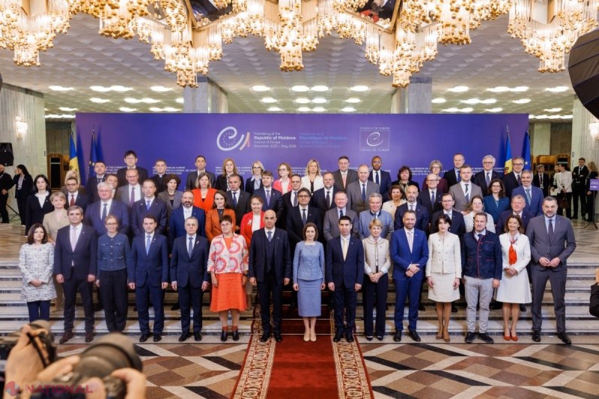 Maia Sandu, la reuniunea miniștrilor Consiliului Europei la Chișinău: extinderea UE, răspuns la agresiunea Rusiei și apărarea democrației europene