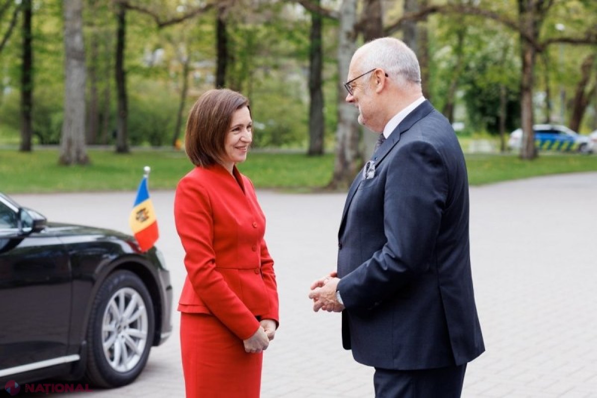 Maia Sandu, la Tallinn: Estonia deschide ambasadă la Chișinău și își întărește sprijinul pentru aderarea Moldovei la UE