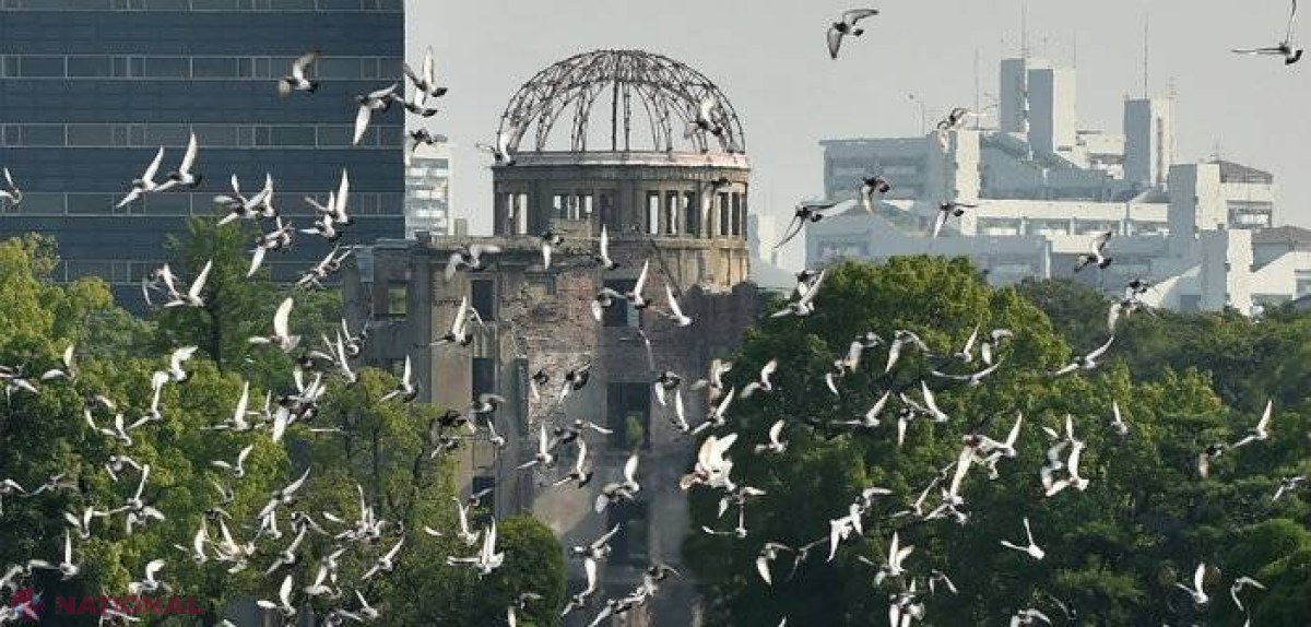 Zeci de mii de oameni au COMEMORAT astăzi șapte decenii de la BOMBARDAREA Hiroshimei