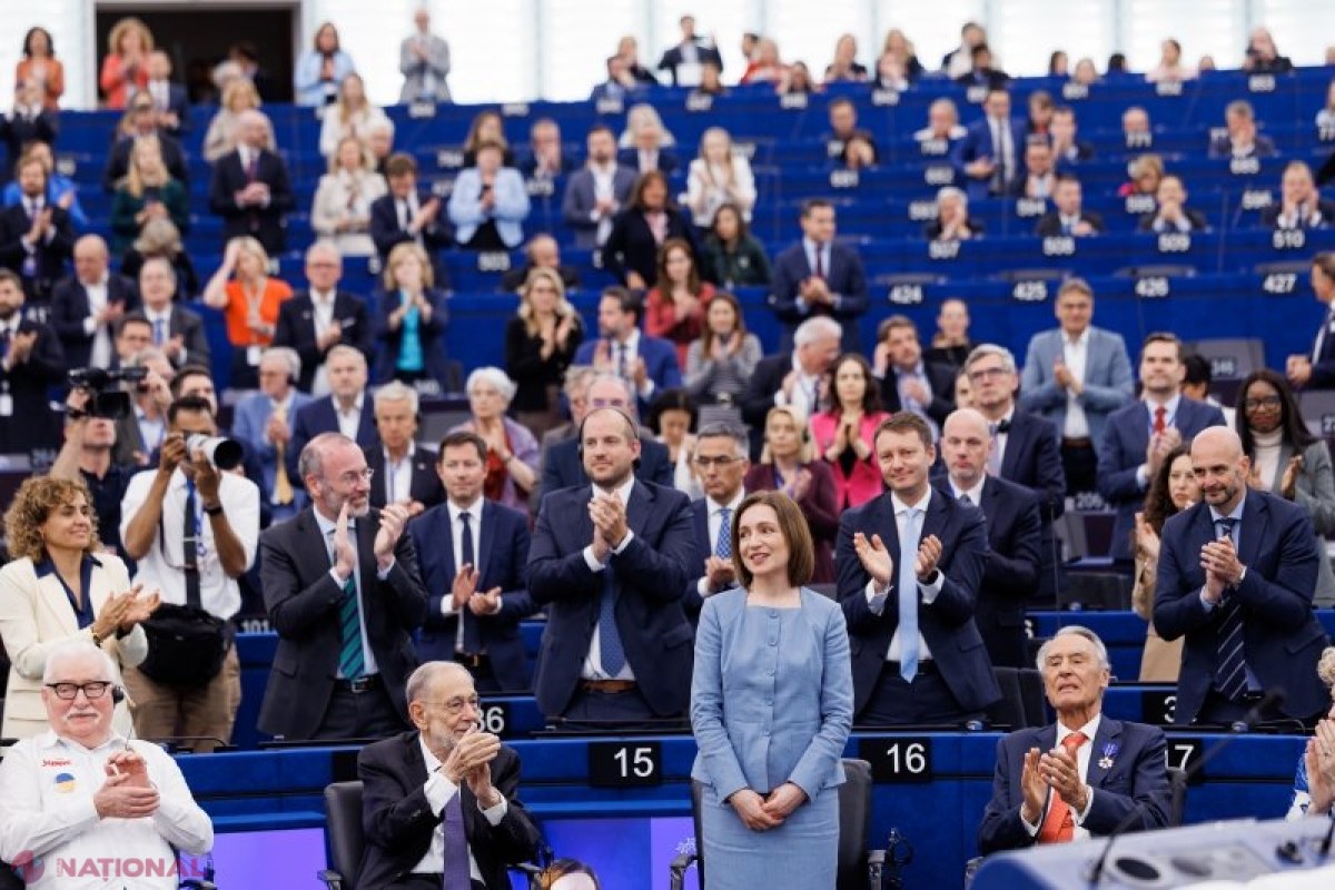 Maia Sandu, la Strasbourg: sprijin reînnoit pentru aderarea Moldovei la UE și Ordinul European de Merit pentru parcursul european