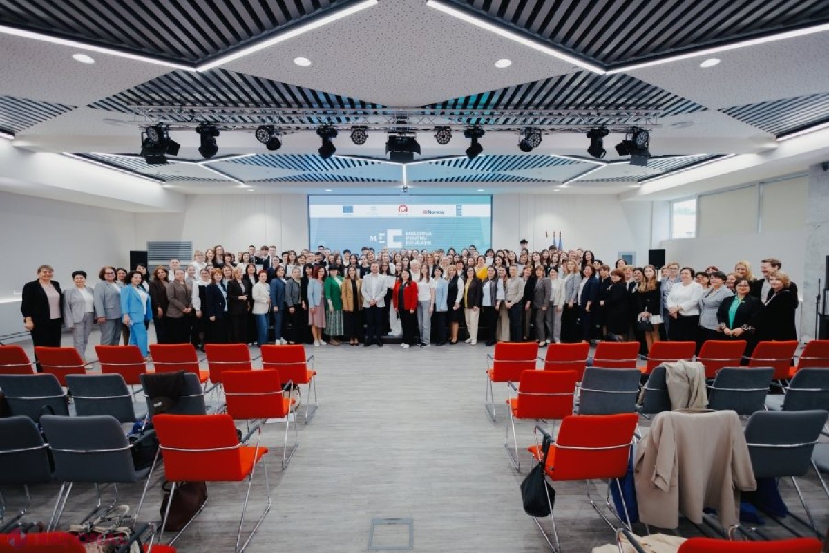 Educația STEAM și orientarea în carieră, în prim-plan la Săptămâna Educației: peste 200 de elevi și profesori discută modernizarea școlii din Republica Moldova