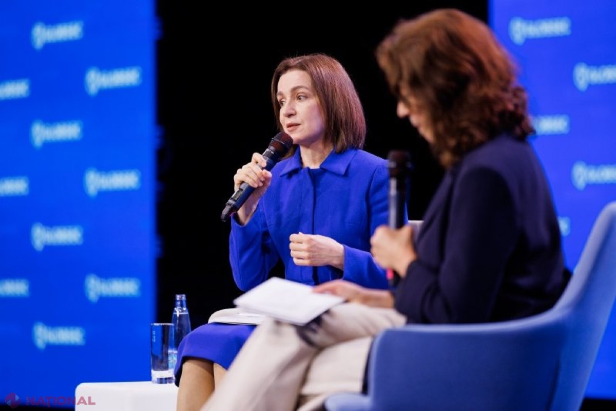 Maia Sandu, premiată la Forumul GLOBSEC de la Praga pentru apărarea democrației și parcursul european al Moldovei