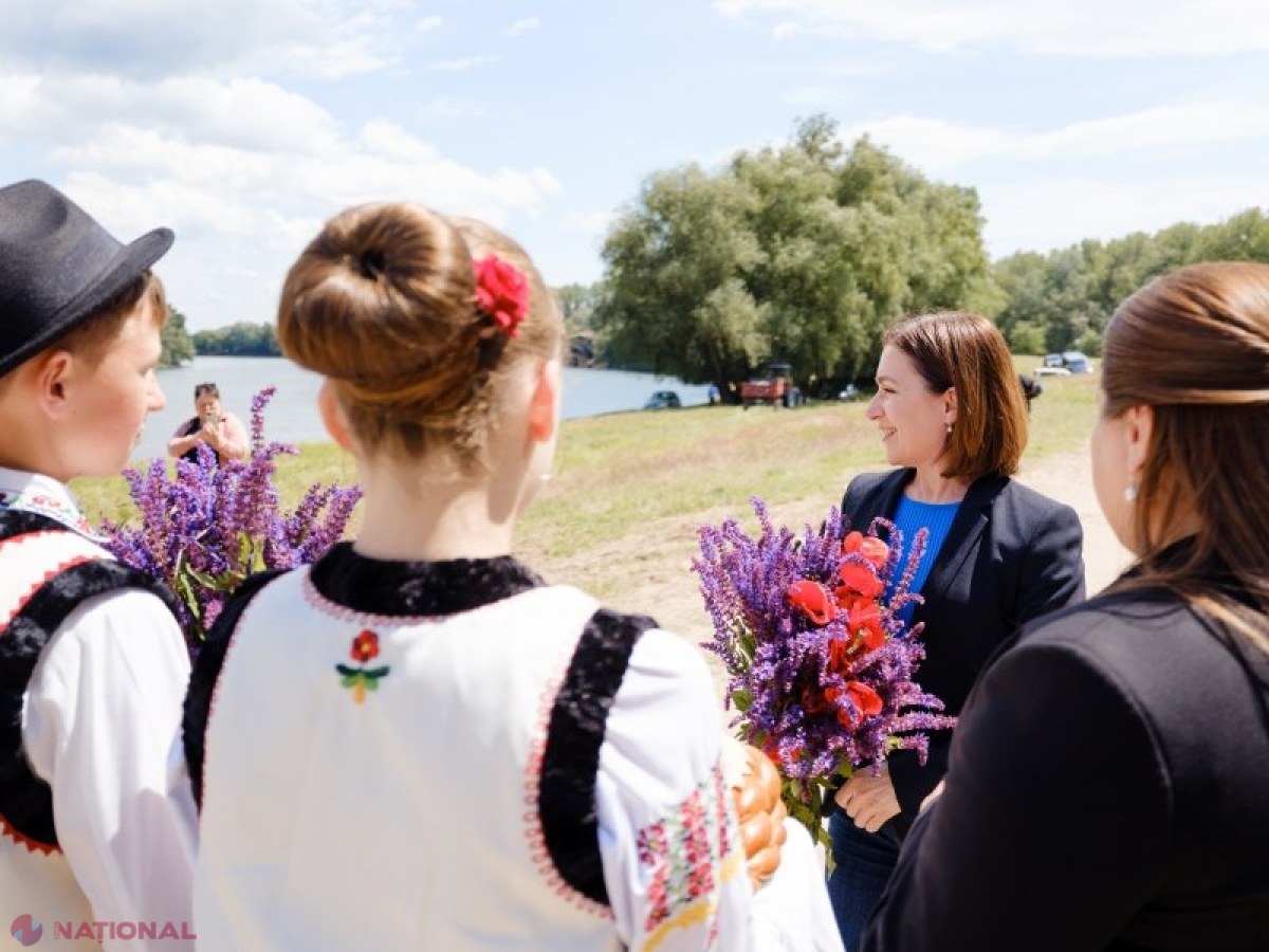 Maia Sandu, de Ziua Nistrului la Talmaza: festival cu dansuri, tradiții și apel la protejarea râului
