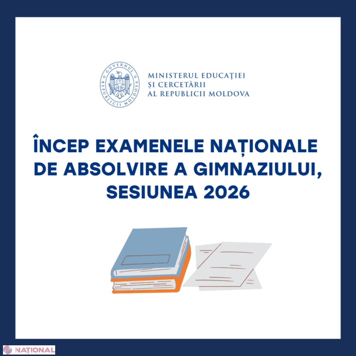 Peste 34.000 de elevi dau start examenelor naționale de absolvire a gimnaziului, sesiunea 2026