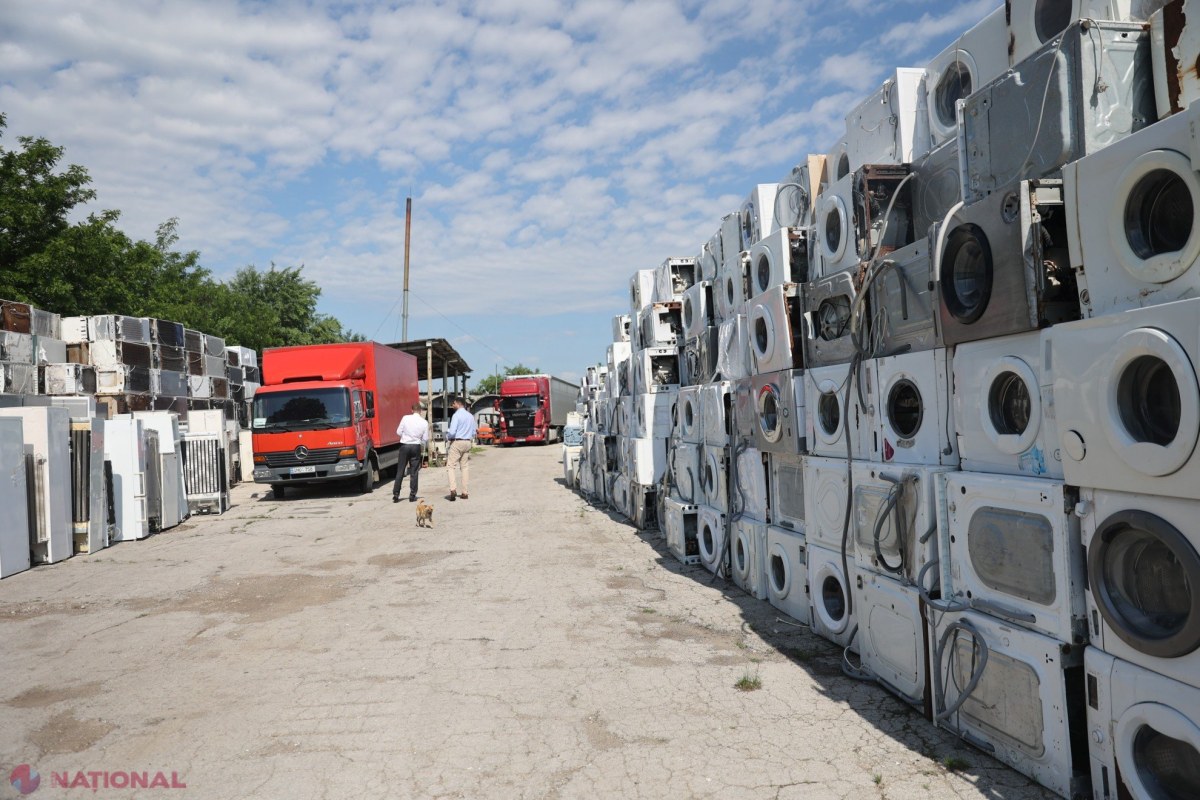 EcoVoucher impulsionează reciclarea: peste 300 de tone de frigidere și mașini de spălat vechi, colectate în Moldova