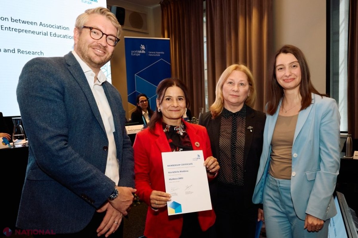 Republica Moldova, nou membru WorldSkills Europe: pas decisiv pentru modernizarea învățământului profesional-tehnic și racordarea la standardele europene