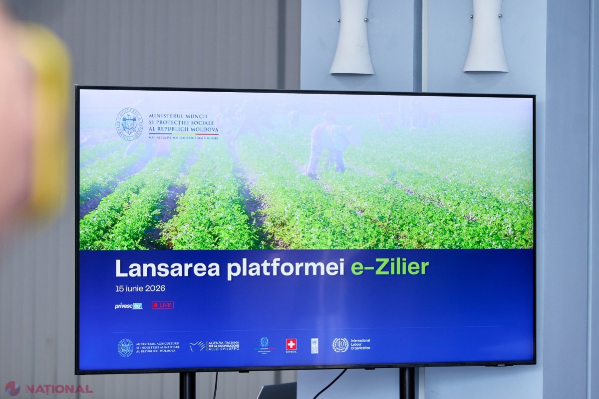 Platforma e-Zilier digitalizează munca sezonieră: zilierii vor avea zilele lucrate înregistrate pentru pensie în Republica Moldova