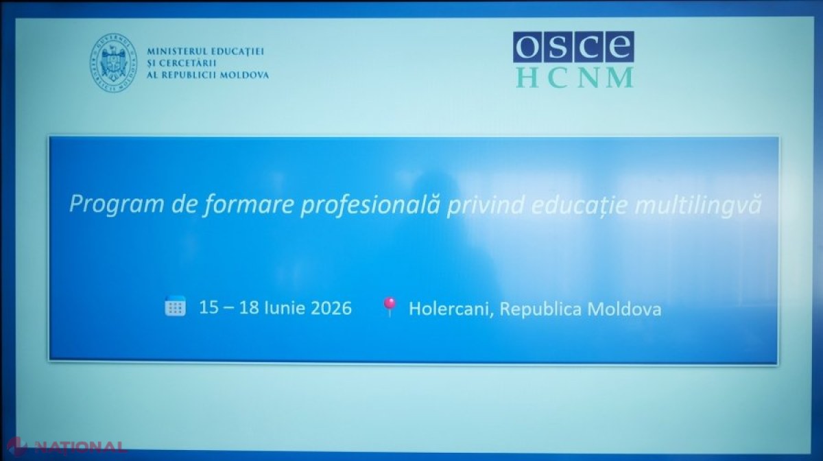 MEC pregătește directorii de școli și grădinițe pentru management performant în educația multilingvă prin Școala de vară