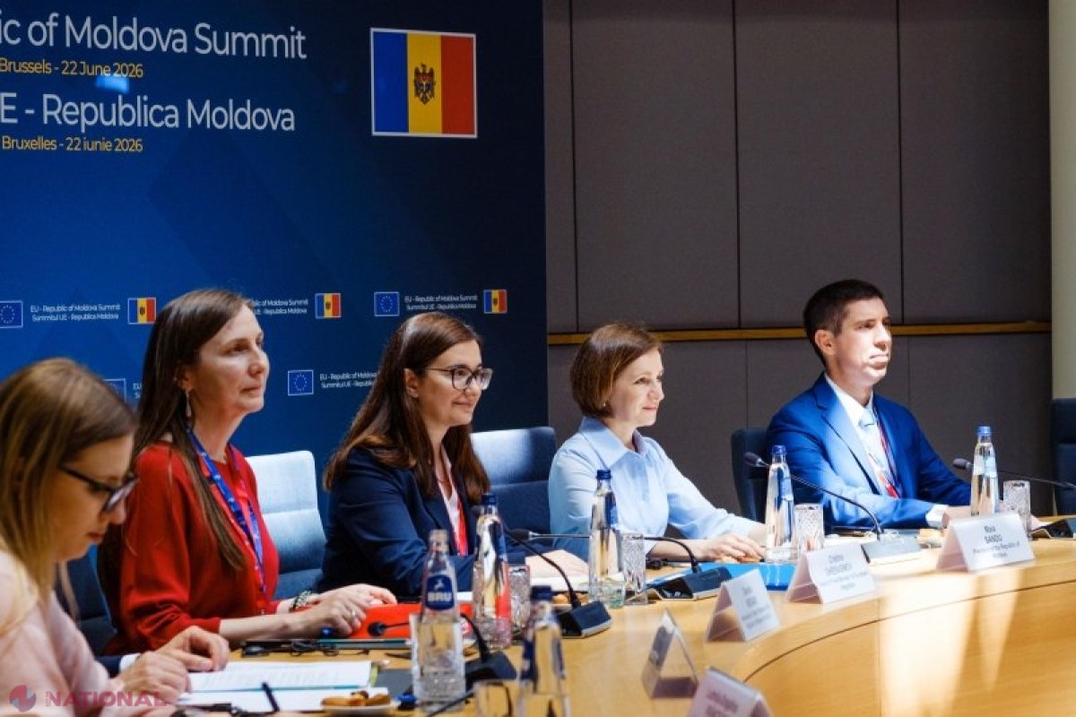 Maia Sandu, mesaj ferm la Summitul UE – Republica Moldova: viitorul țării este în Uniunea Europeană