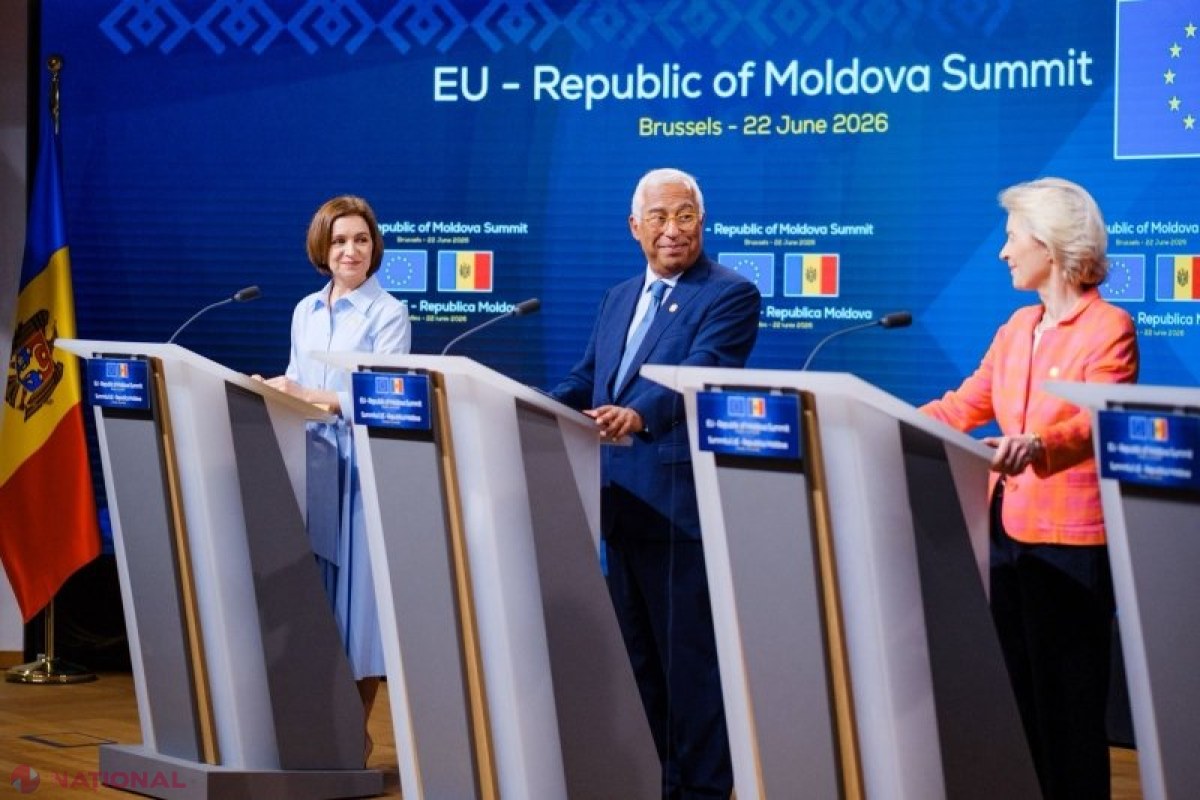 UE confirmă la Bruxelles viitorul european al Republicii Moldova și accelerează negocierile de aderare