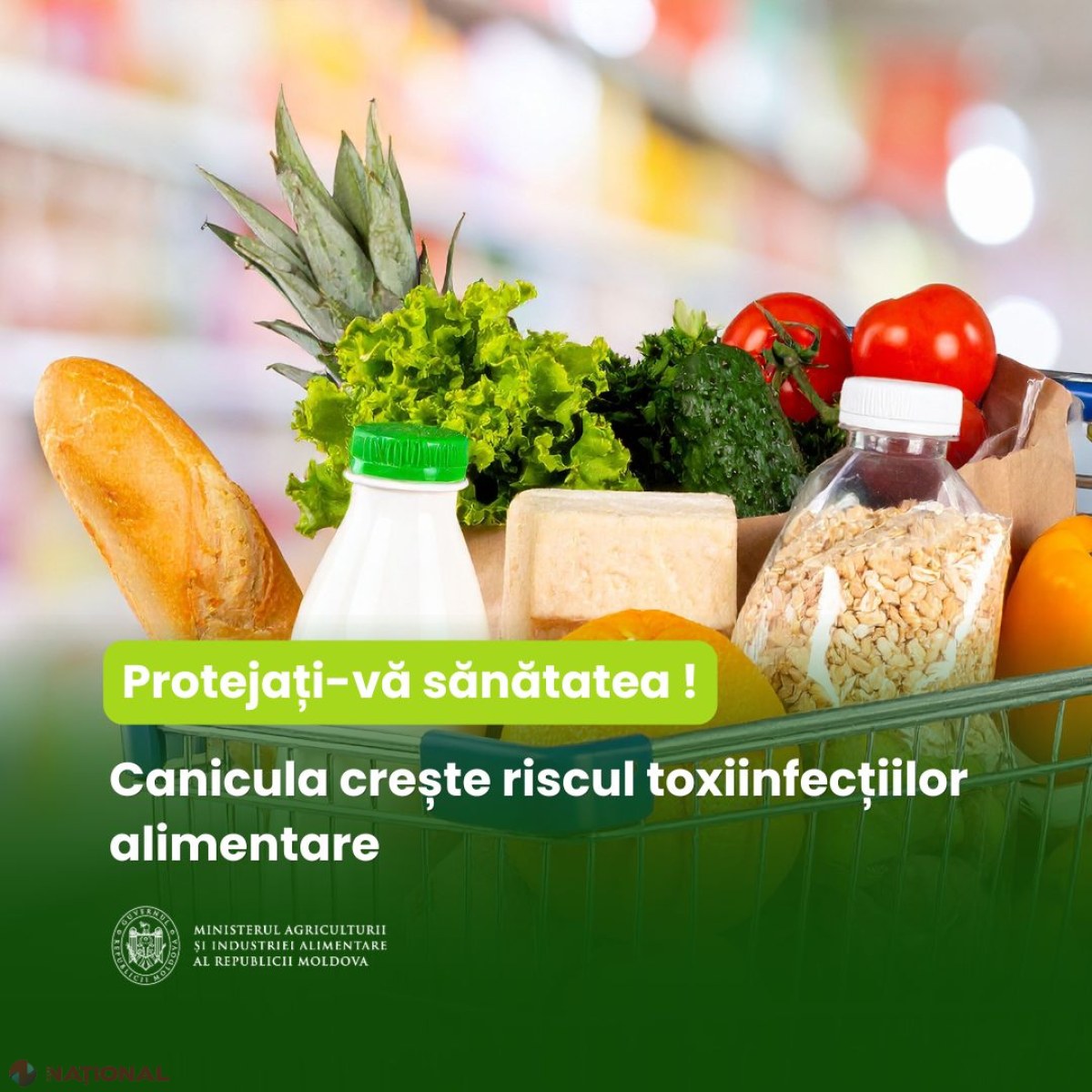 Canicula favorizează toxiinfecțiile alimentare: recomandările ANSA pentru siguranța consumatorilor