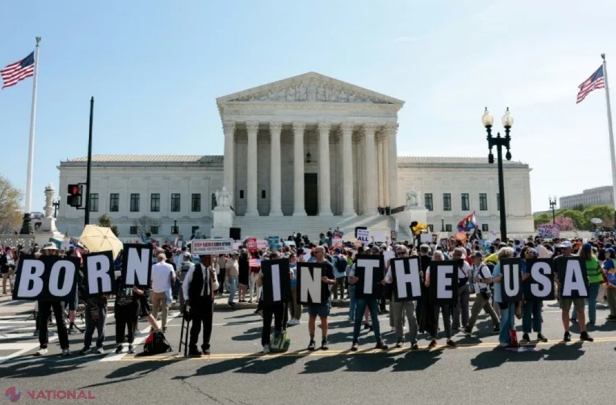 Curtea Supremă a SUA îl contrazice pe Trump: jus soli rămâne în vigoare, copiii născuți din părinți aflați ilegal sau temporar în America sunt cetățeni prin naștere