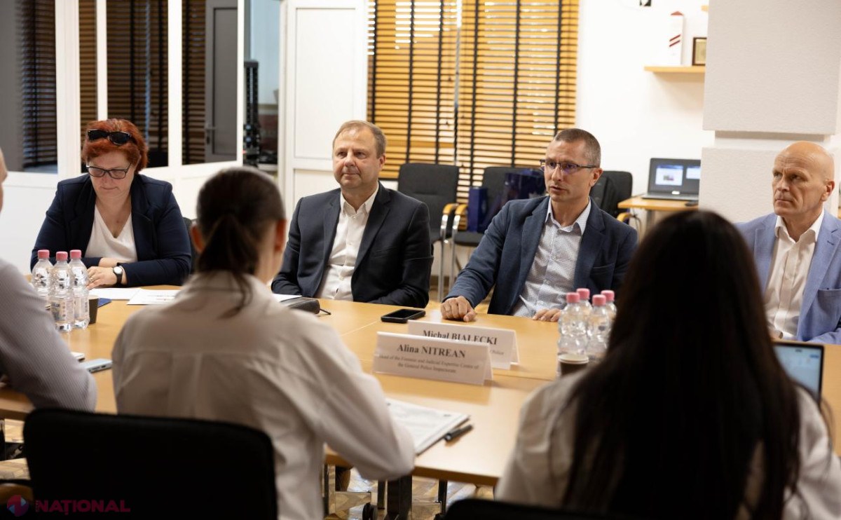 Poliția Națională își modernizează investigațiile criminalistice printr-un nou parteneriat cu Poliția Poloneză