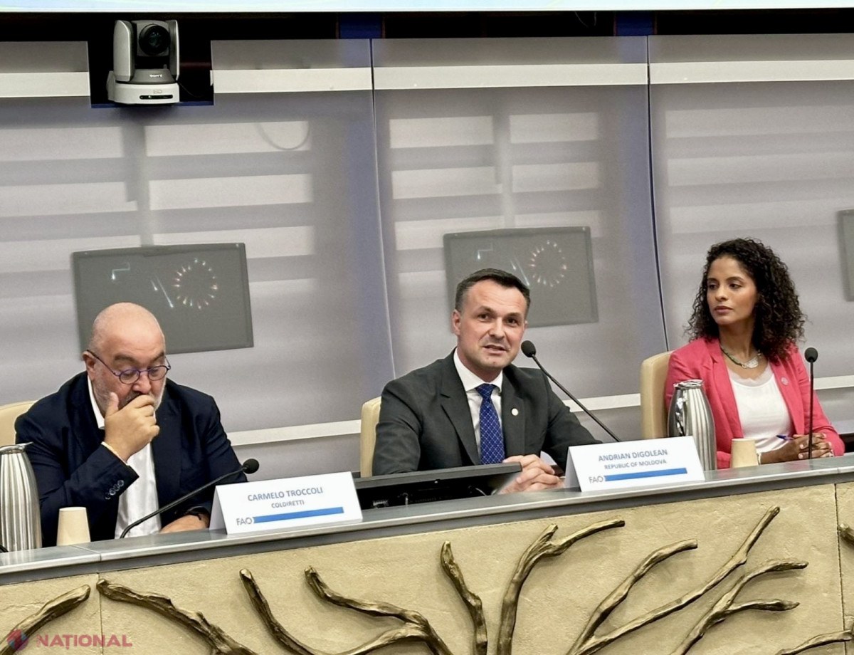 Republica Moldova își întărește parteneriatul cu FAO la Conferința Globală privind Agricultura Inteligentă de la Roma