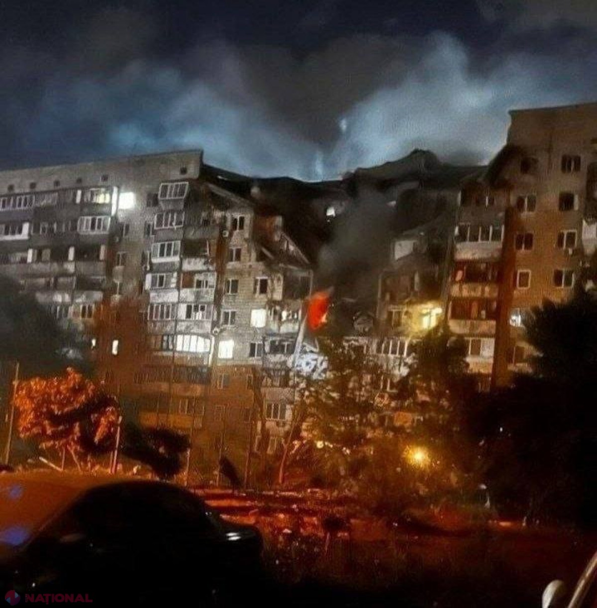 Noapte de foc la Kiev: Rusia loveşte capitala Ucrainei cu un nou val de rachete şi drone