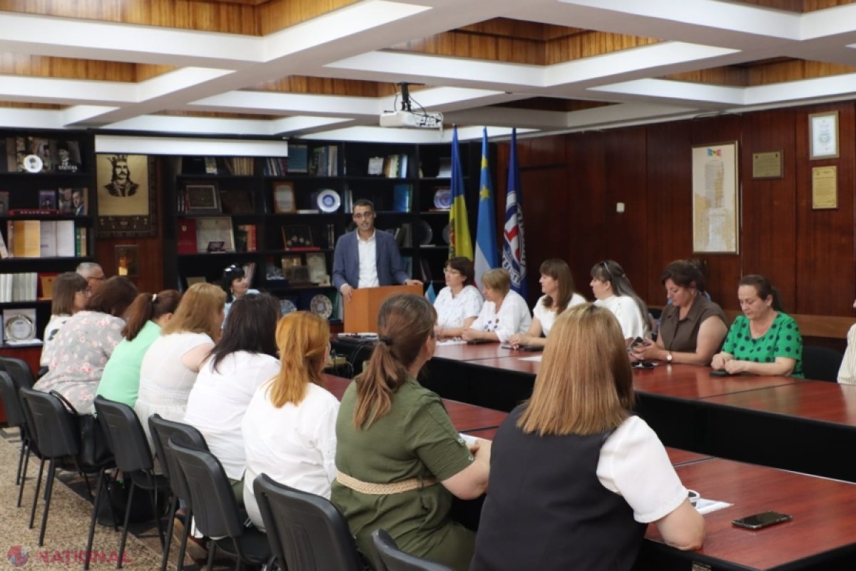 47 de profesori de limba găgăuză din autonomie, instruiți prin programul MEC și Universitatea de Stat din Comrat pentru a ridica calitatea predării