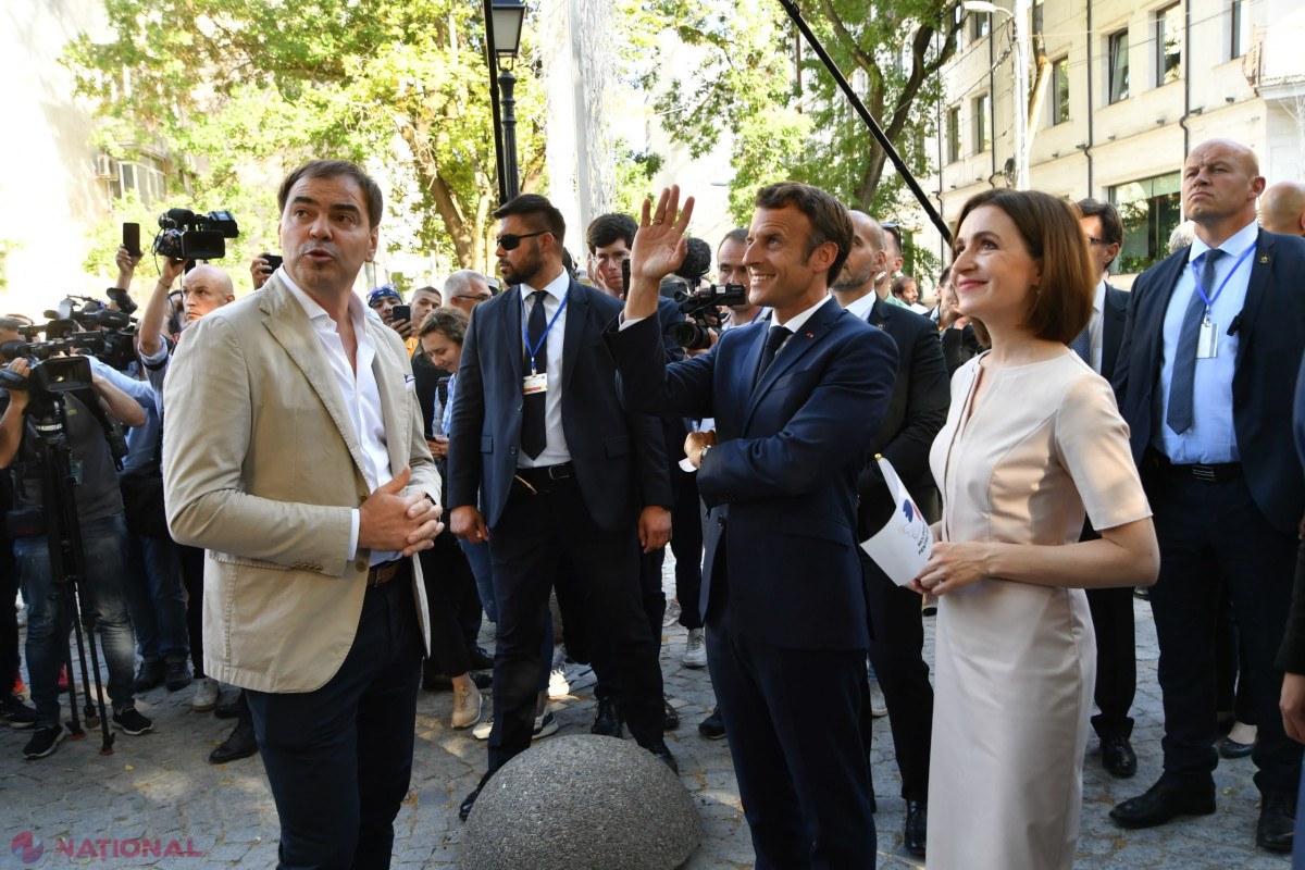 Maia Sandu, la Paris, la prima sa participare la reuniunea Coaliţiei de Voinţă, la invitaţia lui Emmanuel Macron