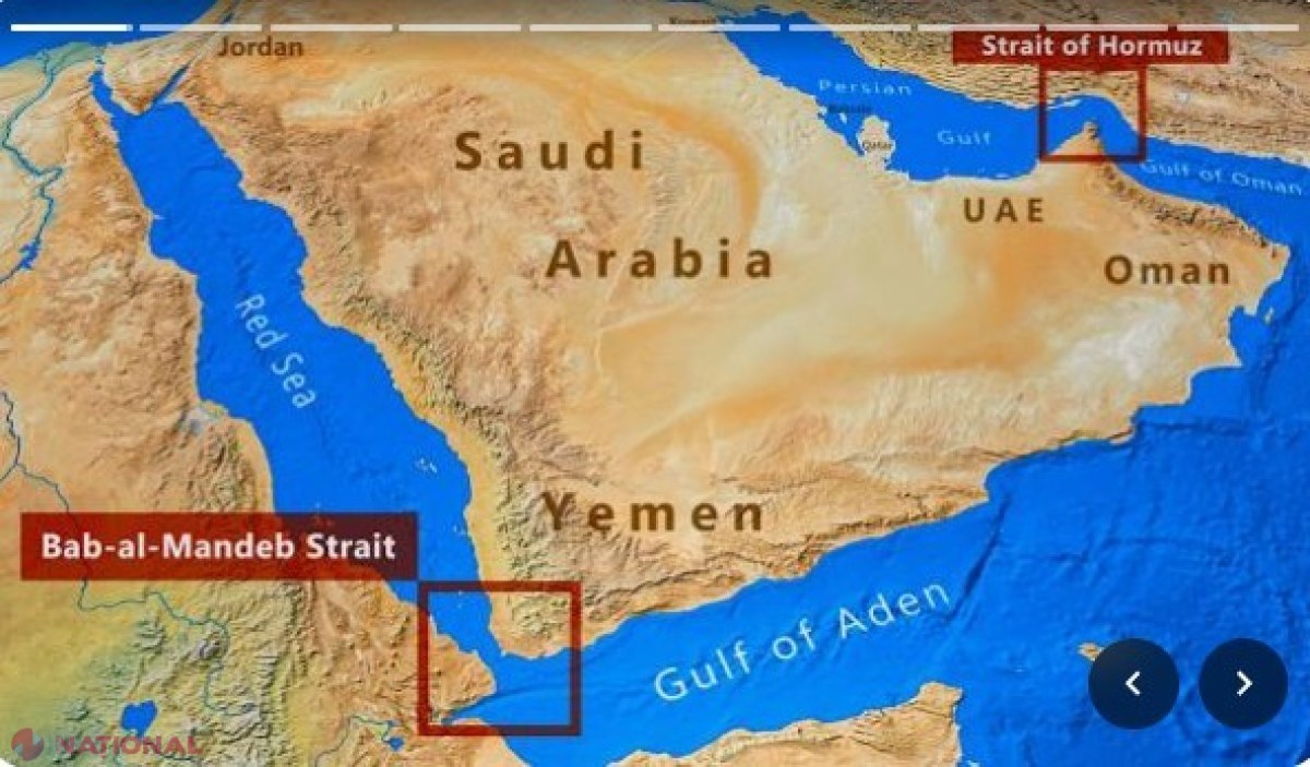 Iran escaladează conflictul cu SUA: după închiderea Strâmtorii Ormuz, Teheranul ameninţă blocarea altor rute maritime vitale şi aprinde pieţele petroliere