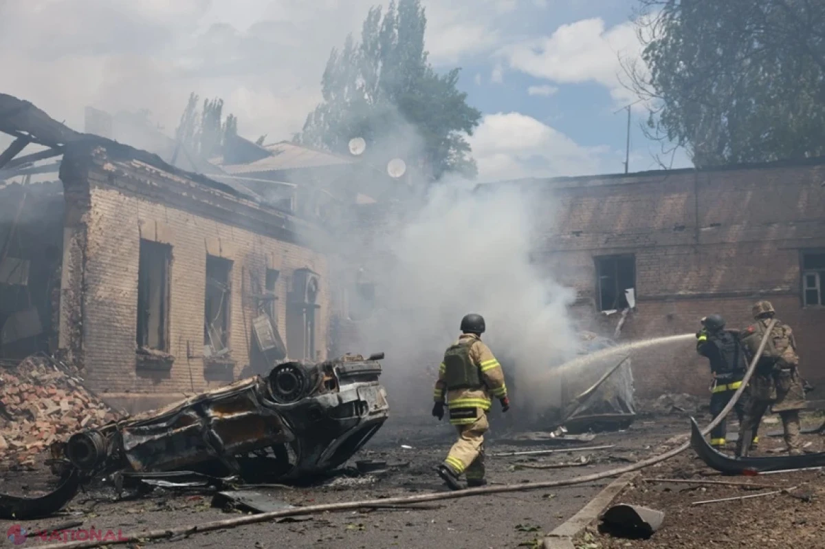 Rusia lovește din nou orașul Sumî cu bombe ghidate: infrastructură civilă distrusă în centrul localității