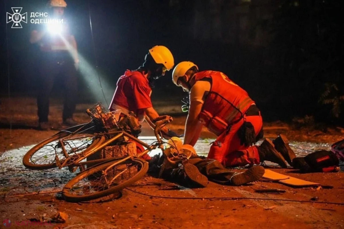 Atac cu rachetă la Odesa: doi morţi, opt răniţi, inclusiv copii, după lovirea unui bloc şi a mai multor clădiri civile