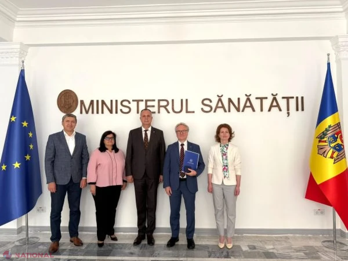 Ministrul Sănătății, Emil Ceban, s-a întâlnit cu șeful Biroului de Cooperare al Elveției la final de mandat în Republica Moldova