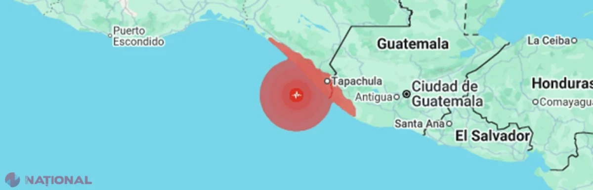 Cutremur de 7,3 în Mexic, în largul coastelor Chiapas, urmat de alertă de tsunami în zona de frontieră cu Guatemala