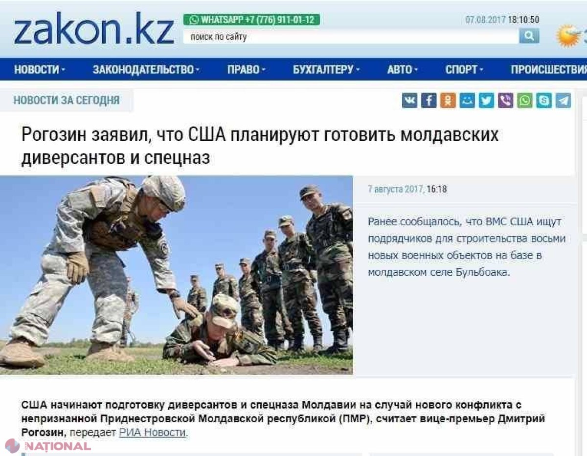 Isteria unui presupus război pe Nistru în presa rusă: Informaţii false care creează panică și manipulează opinia publică