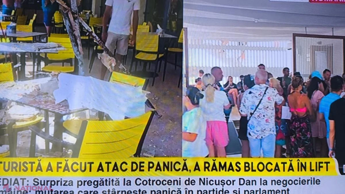 Haos la un hotel din Saturn: tavan prăbușit peste turiști, pene de curent de 24 de ore și zeci de clienți cer banii înapoi