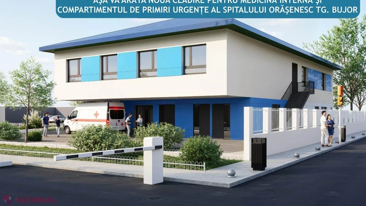 Spital modern nou la Târgu Bujor: pavilion medical european de 1,6 milioane de euro pentru peste 60.000 de pacienți