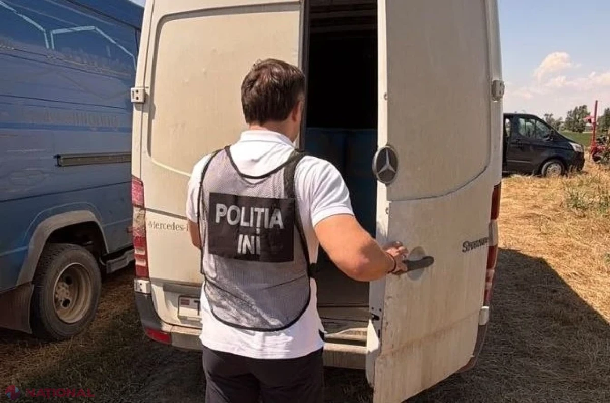 Cinci bărbați prinși în flagrant la Hagimus cu 5 tone de alcool etilic de contrabandă din stânga Nistrului