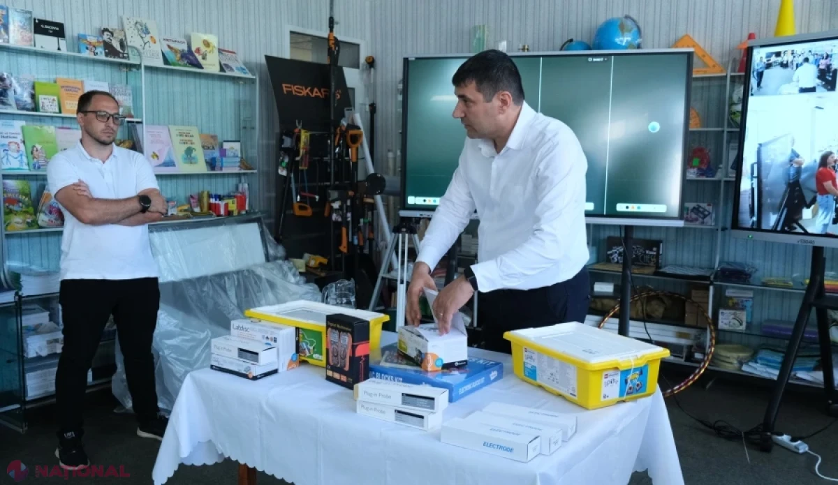 108 școli din țară, dotate cu laboratoare moderne pentru experimente, robotică și imprimare 3D