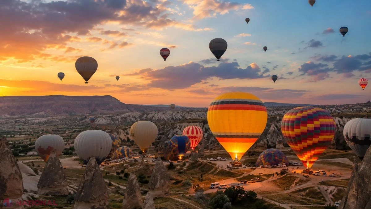 Festivalul baloanelor transformă Cappadocia într-un amfiteatru colorat în aer liber