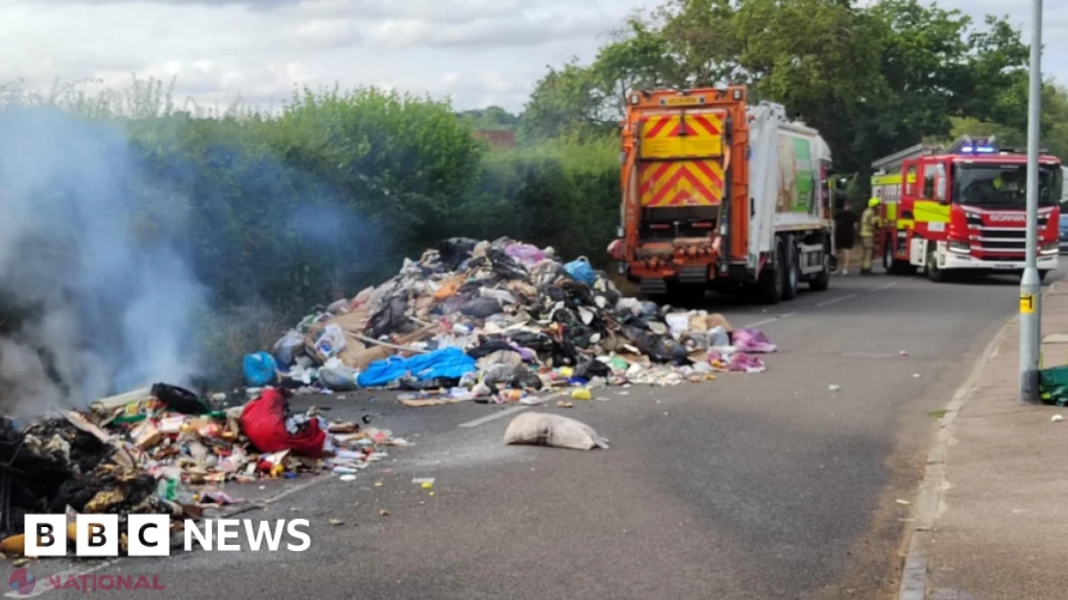 Incendiu la un camion de gunoi în Hertfordshire stârnește avertisment sever: nu aruncați bateriile la deșeuri menajere