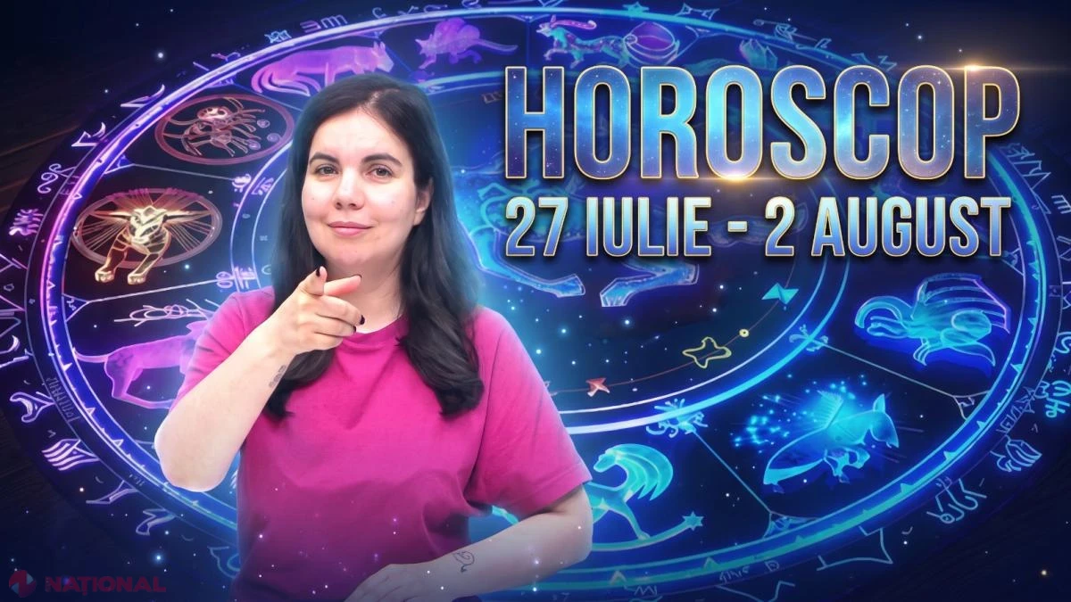 Horoscop 27 iulie - 2 august 2026, cu Daniela Simulescu: opoziții, Luna Plină în Vărsător și previziuni pentru toate zodiile