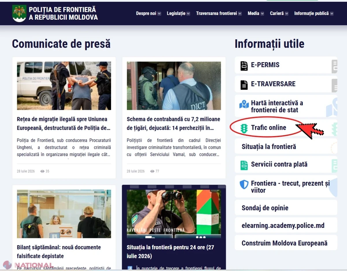 Cum îți planifici călătoria mai ușor folosind camerele web ale Poliției de Frontieră